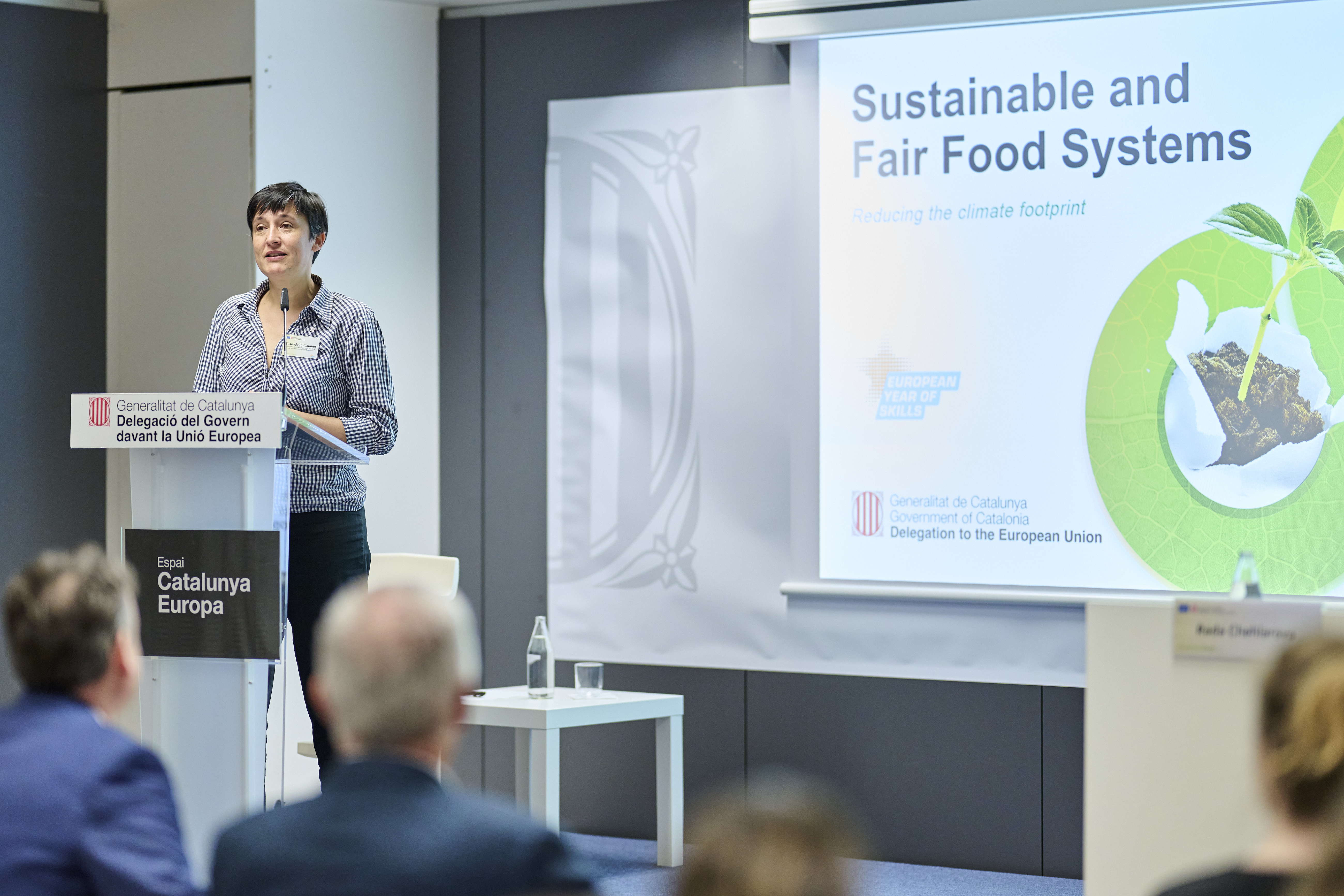 La directora general Elisenda Guillaumes La directora general Elisenda Guillaumes