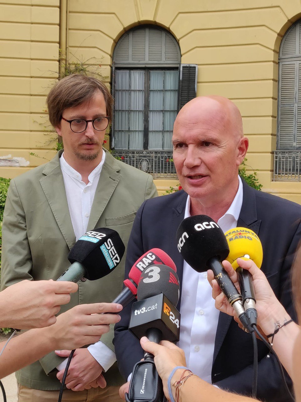 El conseller d’Acció Climàtica ha anunciat que el Govern estudia recòrrer la tramitació de la línia Grañén-Pierola El conseller d’Acció Climàtica ha anunciat que el Govern estudia recòrrer la tramitació de la línia Grañén-Pierola