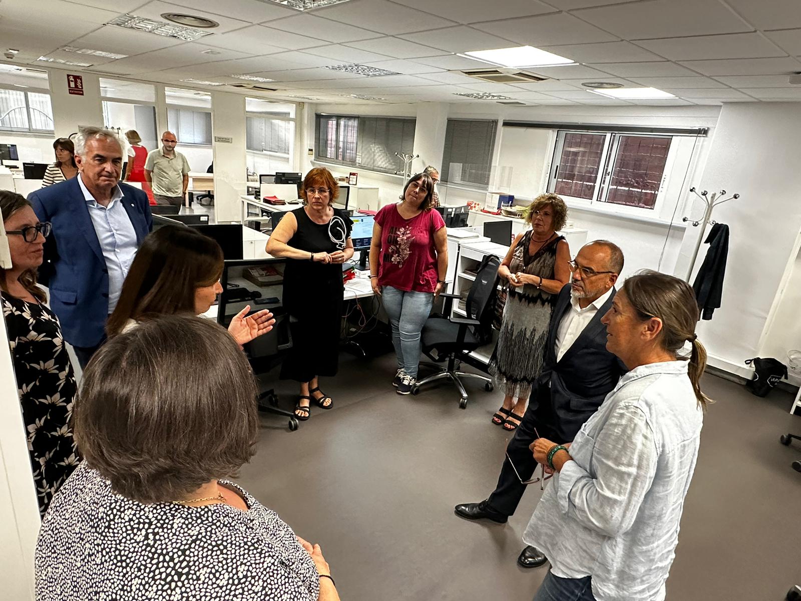 El conseller Campuzano ha visitat les instal·lacions que té el Departament de Drets Socials a Tarragona. El conseller Campuzano ha visitat les instal·lacions que té el Departament de Drets Socials a Tarragona.