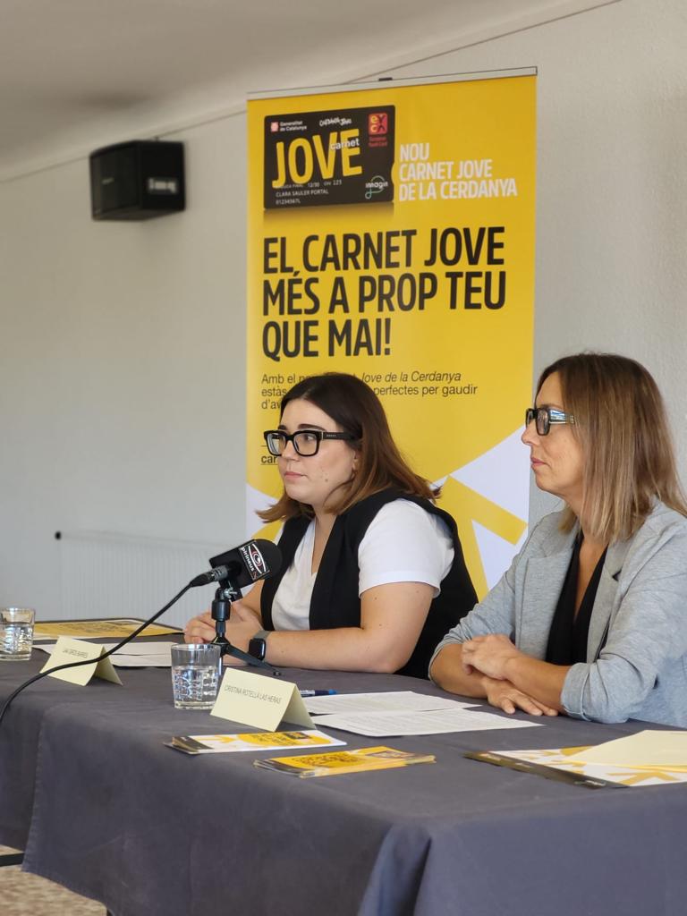 Presentació del nou Carnet Jove de la Cerdanya, aquest matí Presentació del nou Carnet Jove de la Cerdanya, aquest matí