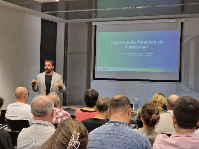 El director de l'ARC, en un moment de la presentació. El director de l'ARC, en un moment de la presentació.