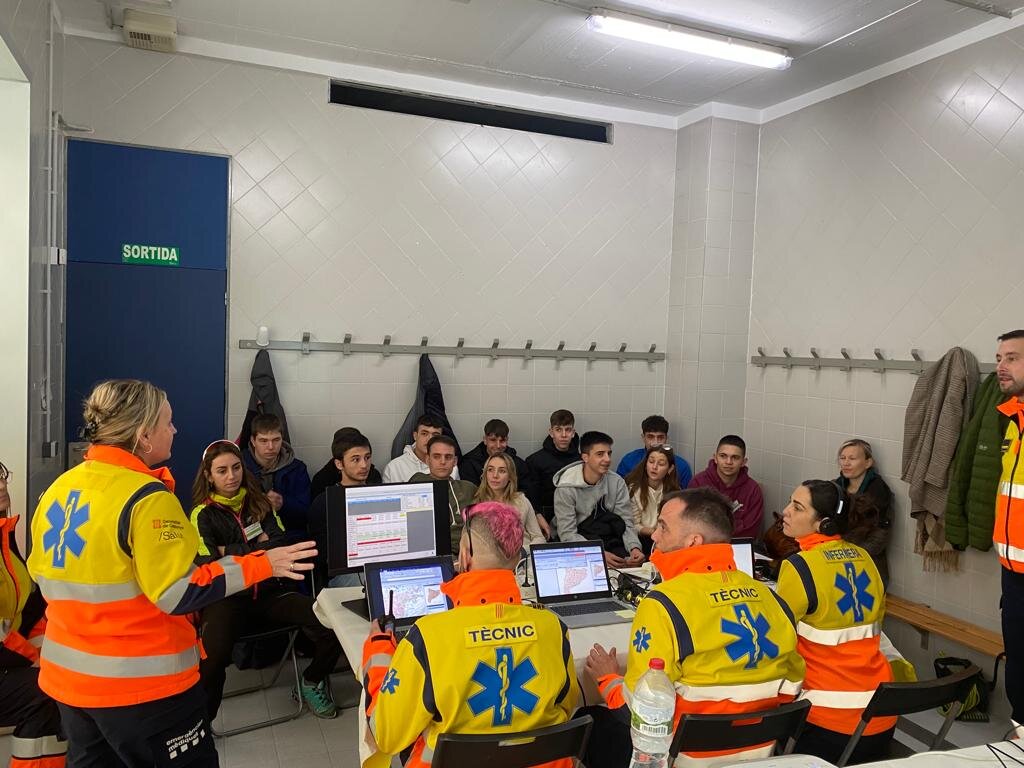 Taller de reanimació cardiopulmonar telefònica. Taller de reanimació cardiopulmonar telefònica.