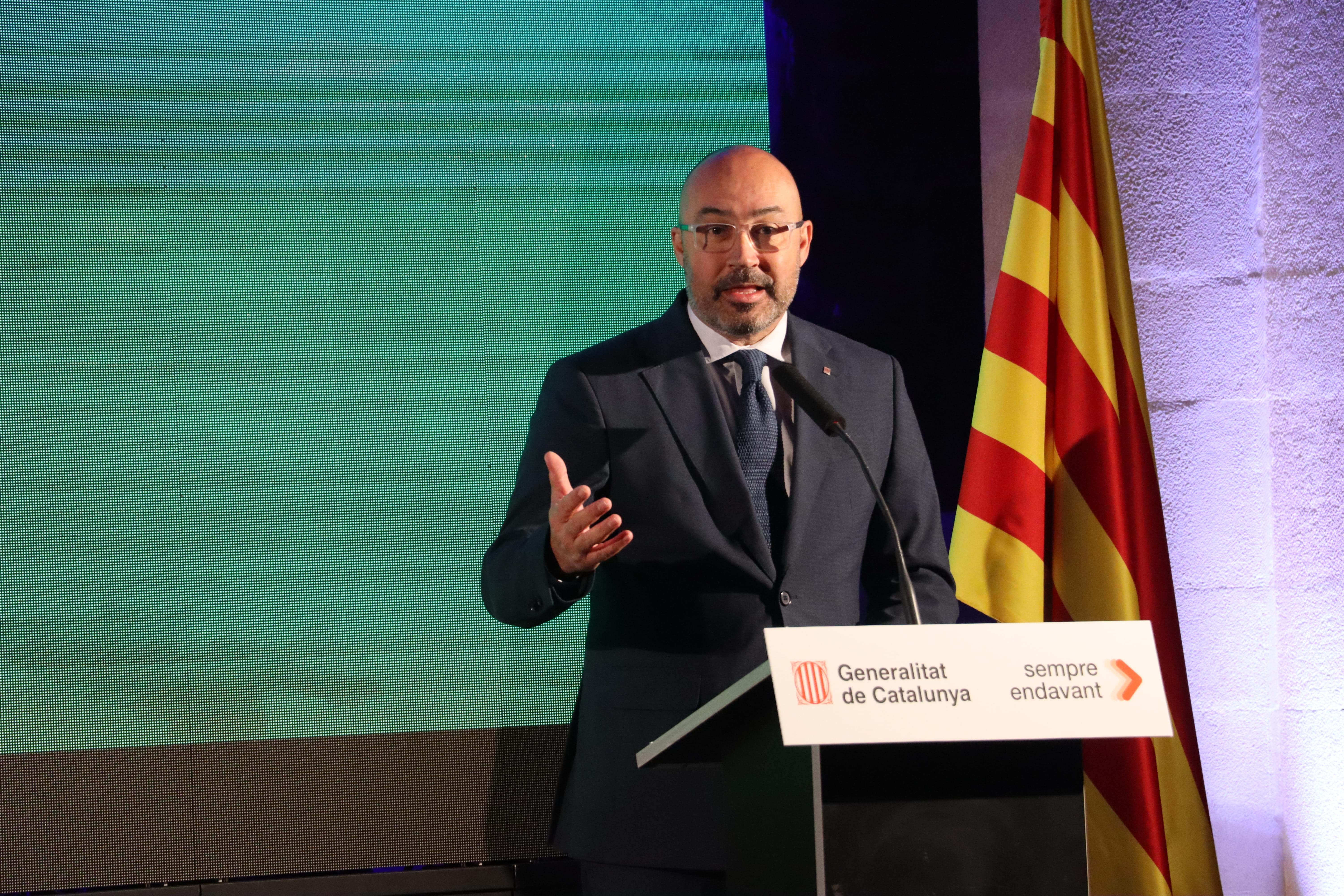El delegat del Govern a les Terres de l'Ebre, Albert Salvadó Fernandez. El delegat del Govern a les Terres de l'Ebre, Albert Salvadó Fernandez.