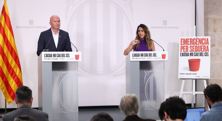 Roda de premsa del Govern Roda de premsa del Govern