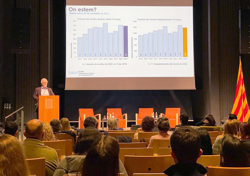Girona acull la Jornada de Coordinadors hospitalaris de Trasplantaments organitzada per l'OCATT Girona acull la Jornada de Coordinadors hospitalaris de Trasplantaments organitzada per l'OCATT