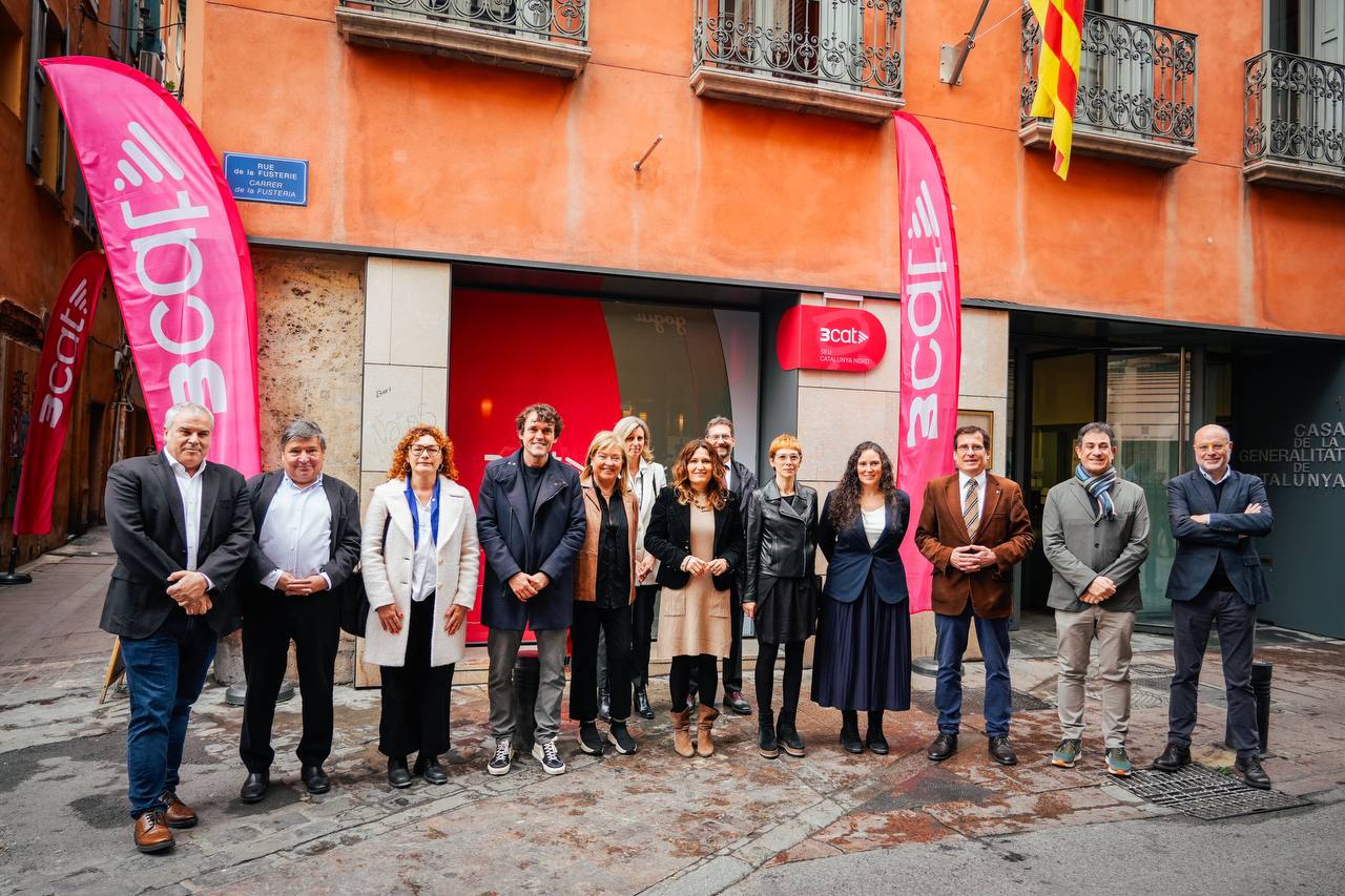 La vicepresidenta del Govern inaugura la nova delegació de 3Cat a la Catalunya Nord 