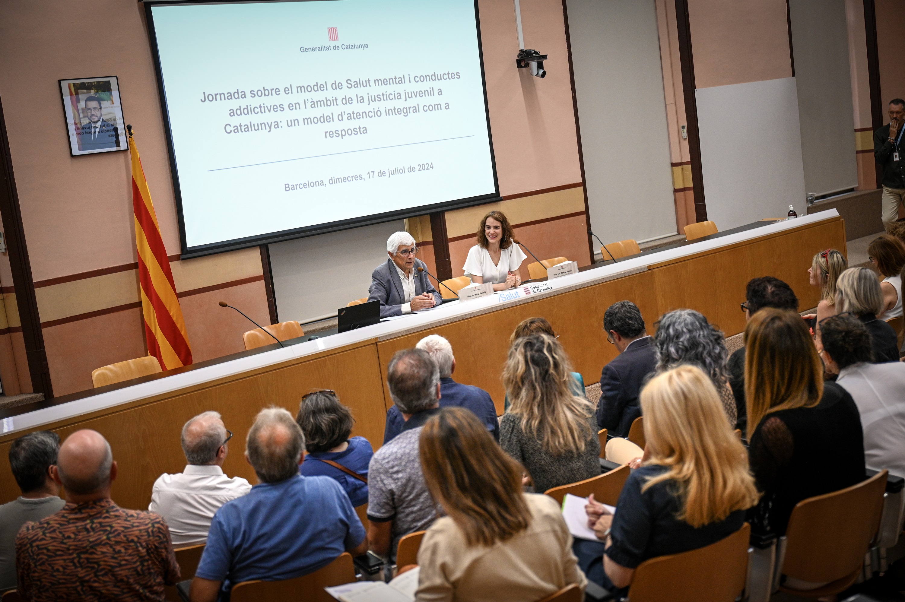 La jornada s'ha celebrat aquest matí al Departament de Salut. La jornada s'ha celebrat aquest matí al Departament de Salut.
