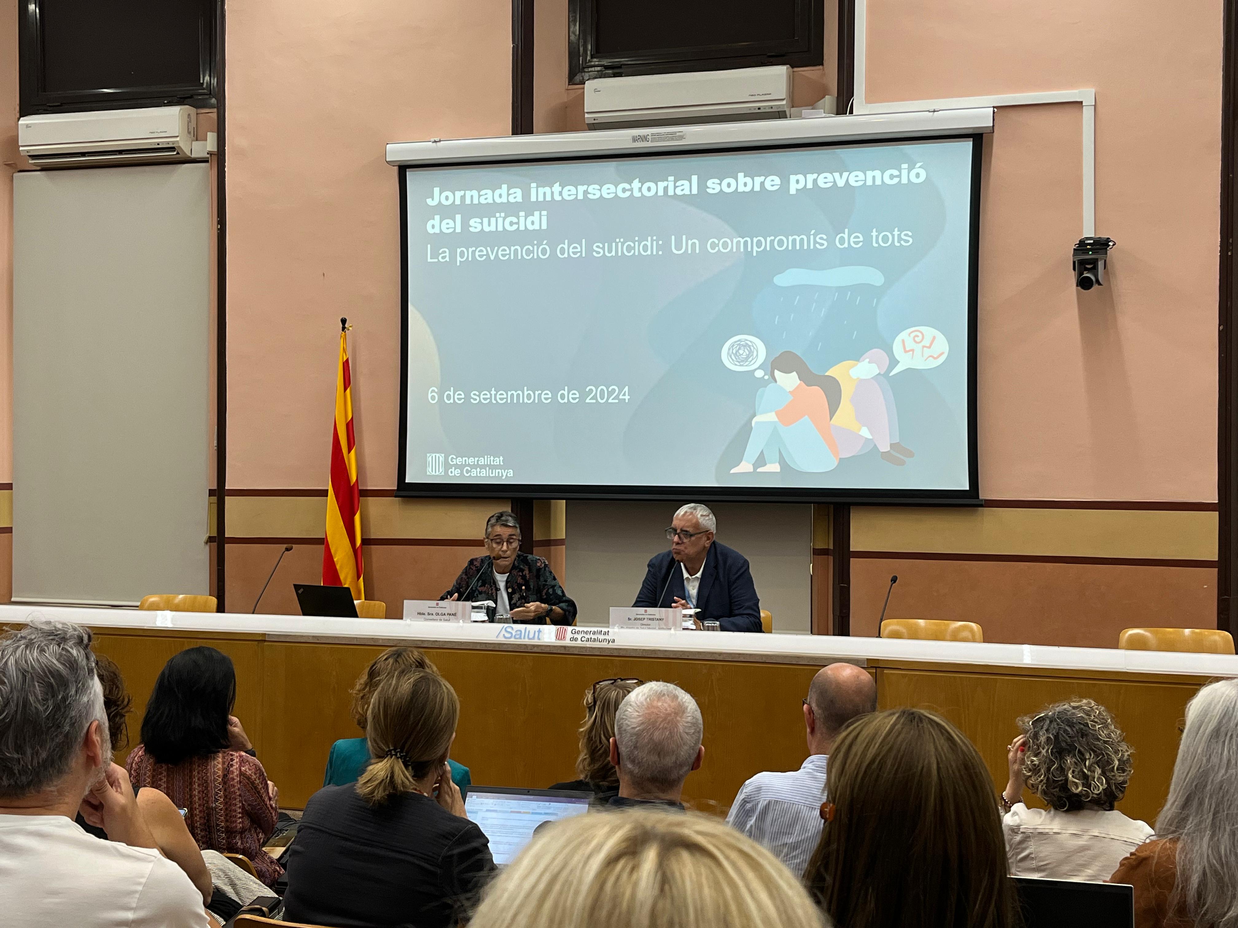 La consellera de Salut, Olga Pané i Mena, ha inaugurat la jornada. La consellera de Salut, Olga Pané i Mena, ha inaugurat la jornada.