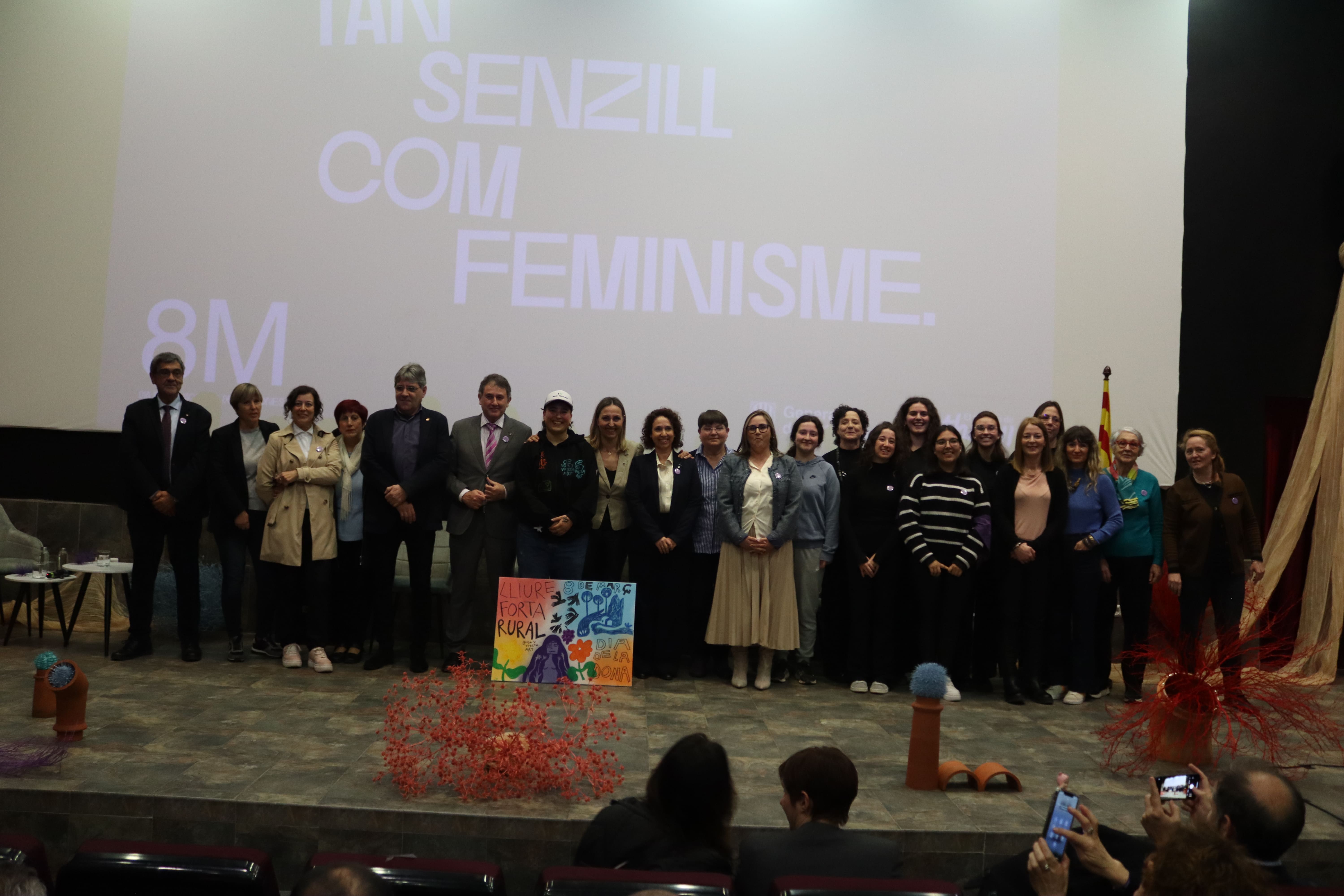 La commemoració del Dia Internacional de les Dones, a Batea (Terra Alta). La commemoració del Dia Internacional de les Dones, a Batea (Terra Alta).