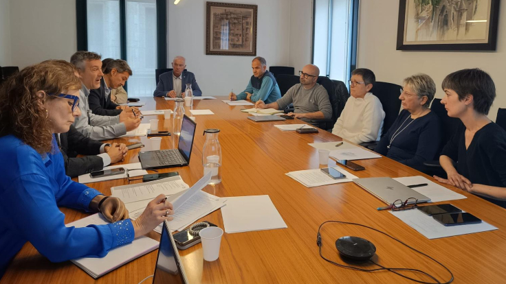 Reunió del comitè de governança de l'AISS del Ripollès Reunió del comitè de governança de l'AISS del Ripollès