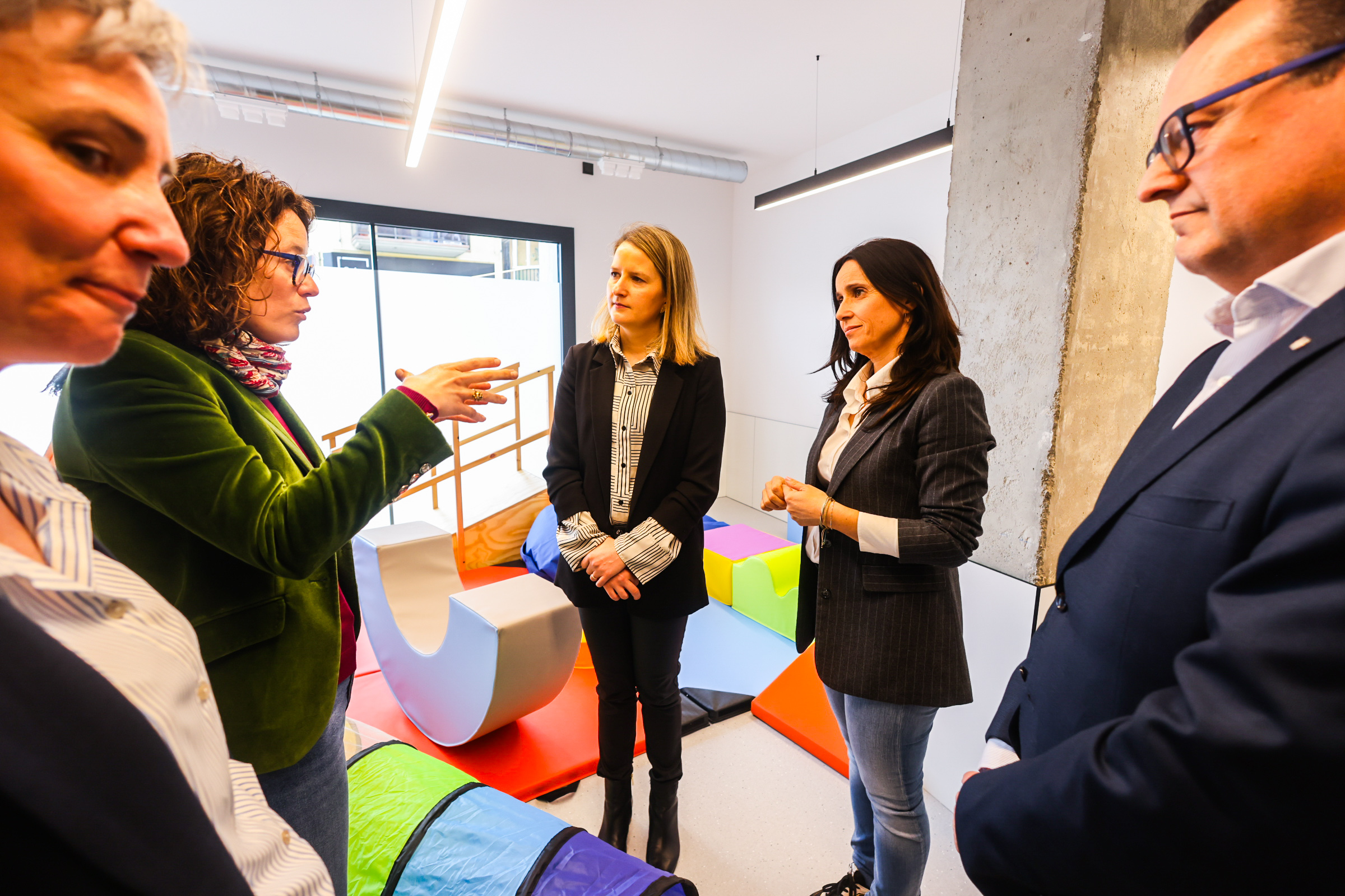 Visita al CDIAP de Pineda de Mar Visita al CDIAP de Pineda de Mar