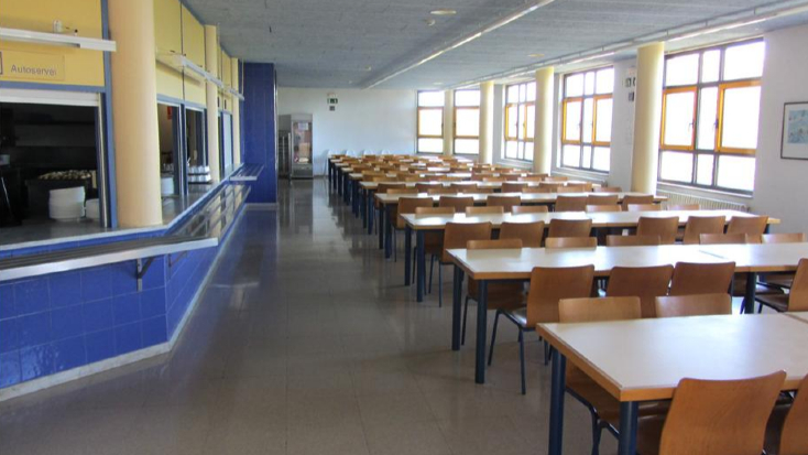 Interior de l'alberg de Vic Interior de l'alberg de Vic