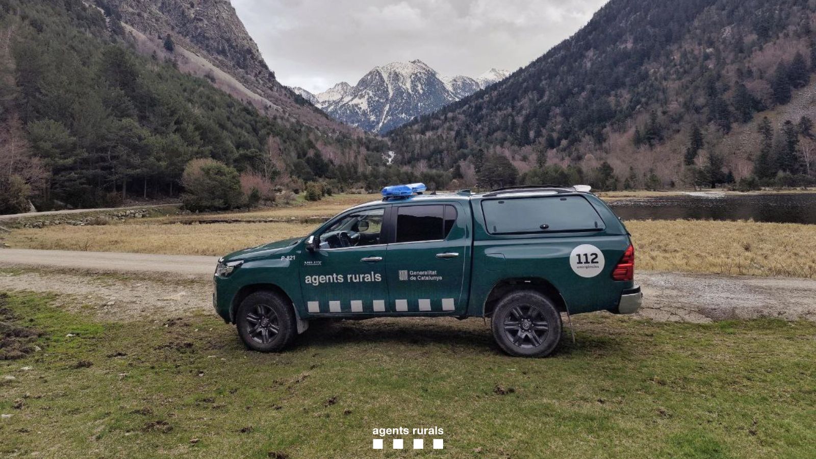 Imatge d'Agents Rurals fent vigilància. Imatge d'Agents Rurals fent vigilància.