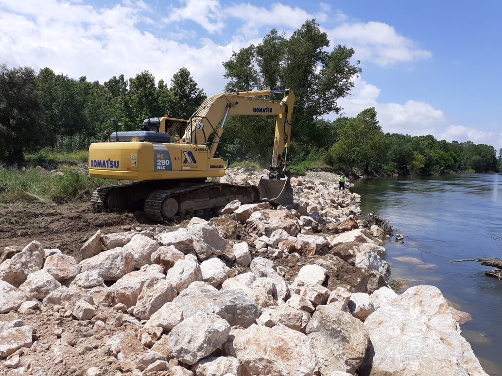 Actuacions per a la protecció davant d’avingudes. Actuacions per a la protecció davant d’avingudes.