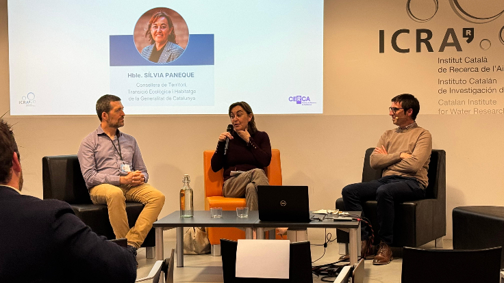 La consellera, a l'acte de l'ICRA. La consellera, a l'acte de l'ICRA.