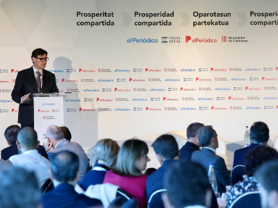 El president durant la seva intervenció. Autor: Rubén Moreno El president durant la seva intervenció. Autor: Rubén Moreno