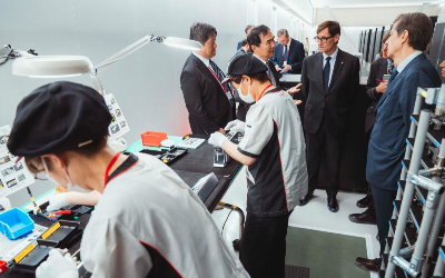 Visita al Riken Center for Computational Science. Foto: Arnau Carbonell Visita al Riken Center for Computational Science. Foto: Arnau Carbonell