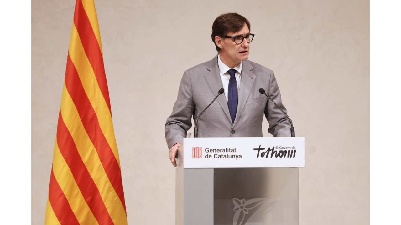 El cap de l'Executiu ha presentat la proposta al Palau de la Generalitat. Autor: Rubén Moreno El cap de l'Executiu ha presentat la proposta al Palau de la Generalitat. Autor: Rubén Moreno