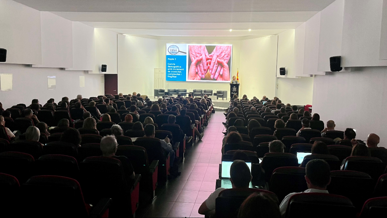 La jornada ha comptat amb una nombrosa assistència de professionals. La jornada ha comptat amb una nombrosa assistència de professionals.