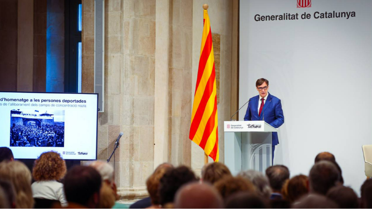 Acte de commemoració dels 80 anys de l'alliberament dels camps de concentració nazis Acte de commemoració dels 80 anys de l'alliberament dels camps de concentració nazis