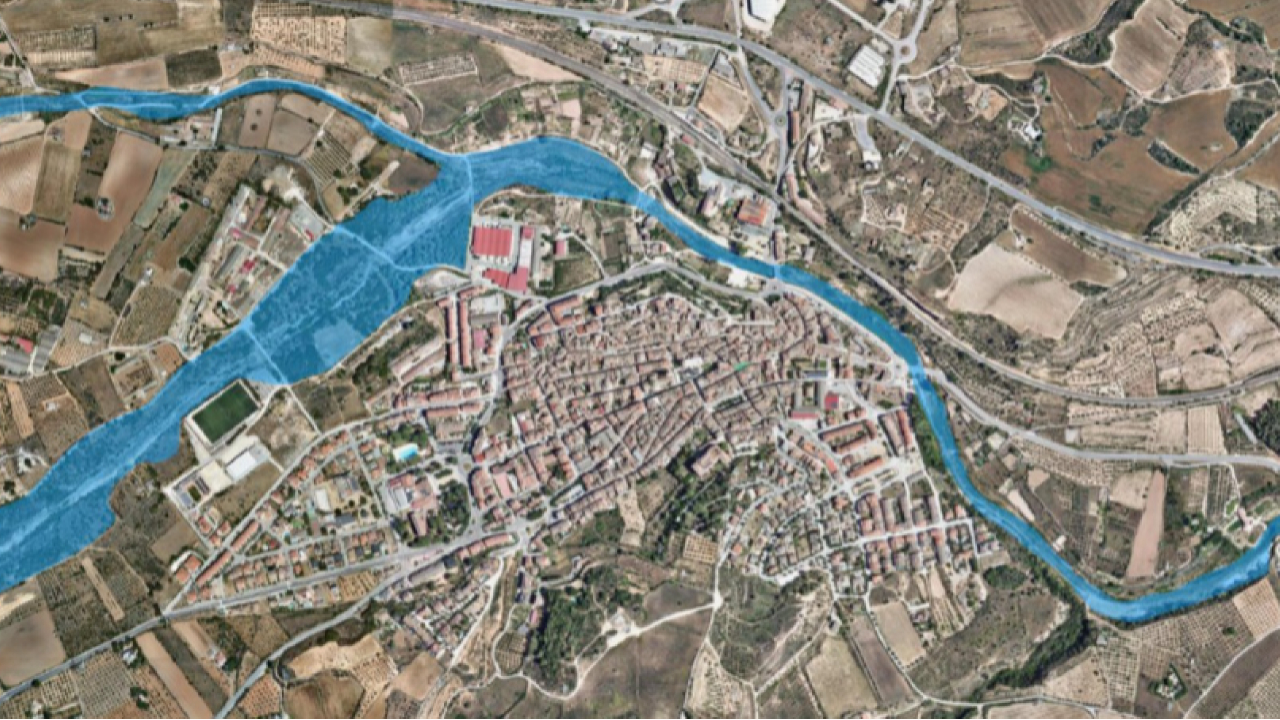 Àmbit dels treballs previstos dins del terme municipal de l'Espluga de Francolí. Àmbit dels treballs previstos dins del terme municipal de l'Espluga de Francolí.