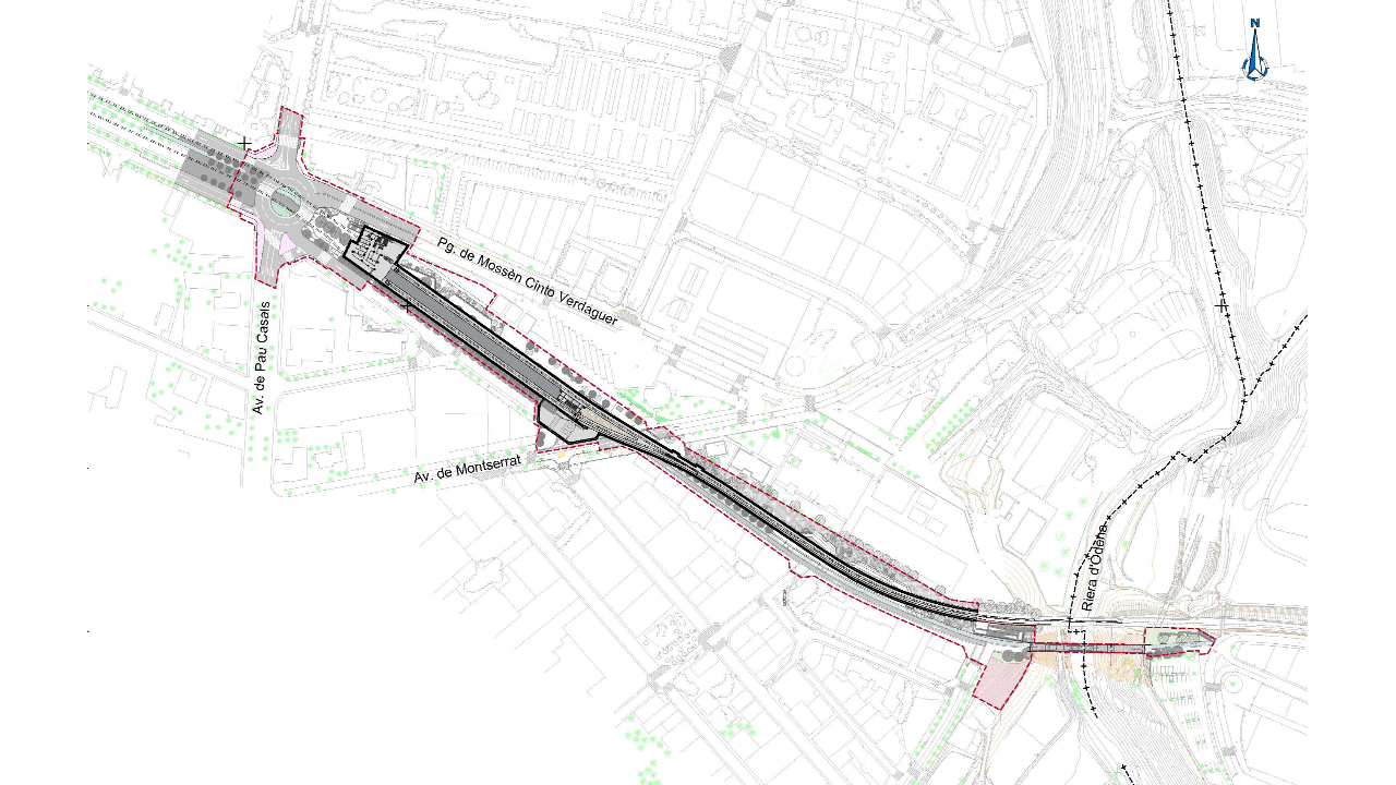 Igualada FGC ferrocarrils integració urbana Igualada FGC ferrocarrils integració urbana